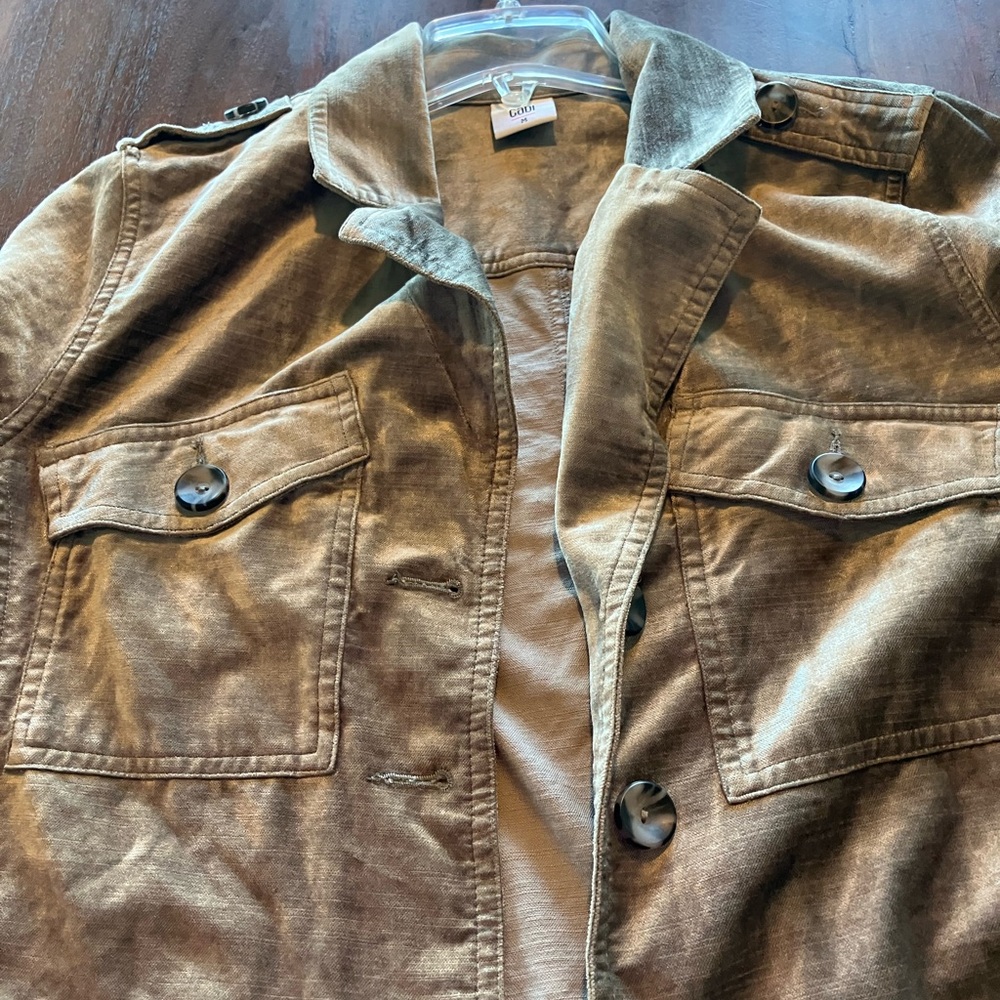 Cabi moss green jacket size medium - Picture 4 of 5